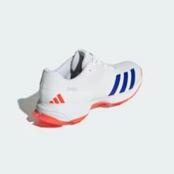 2024 Adidas 22YDS Full Spike Cricket Shoes - White/Blue/Red -Cricket Sales Store 22yds shoes white ig6752 05 standard