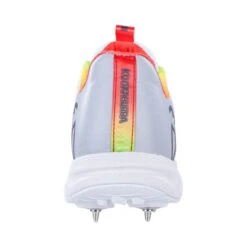 2023 Kookaburra KC 2.0 Spike Cricket Shoes - White/Red/Yellow -Cricket Sales Store 3r2314 kc2.0 red yellow spike heel 1