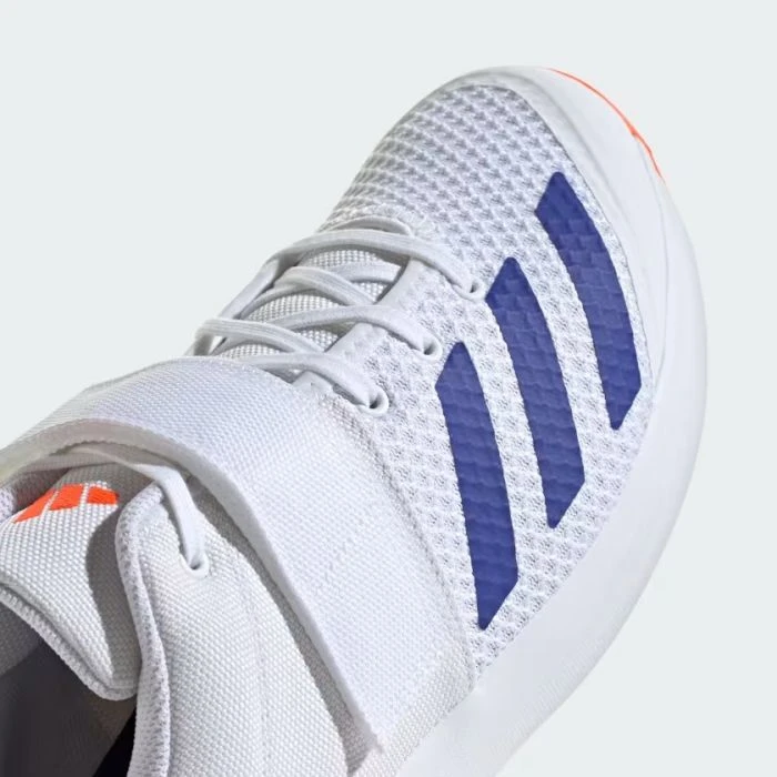 2024 Adidas Adipower Vector 20 Cricket Shoes - White/Blue/Red 7 2024 Adidas Adipower Vector 20 Cricket Shoes - White/Blue/Red - Image 7