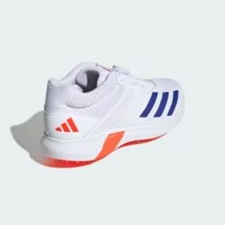 2024 Adidas AdiPower Vector Mid 20 Bowling Cricket Shoes - White/Blue/Red -Cricket Sales Store adipower vector mid 20 shoes white ig6749 05 standard