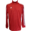 Adidas Red Zip Training Top