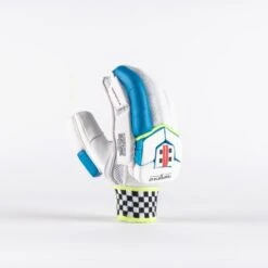 2024 Gray Nicolls Tempesta 1.0 700 Batting Gloves -Cricket Sales Store cgeb24batting gloves tempesta 1.0 700 glove bottom hand back angle