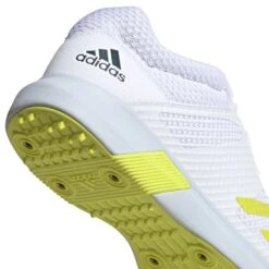 2023 Adidas AdiPower Vector Mid Bowling Cricket Shoes - Acid Yellow -Cricket Sales Store h67479 ftw photo detail 2 white min 1