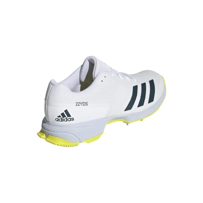 2023 Adidas 22YDS Full Spike II Cricket Shoes - Acid Yellow 2 2023 Adidas 22YDS Full Spike II Cricket Shoes - Acid Yellow - Image 2