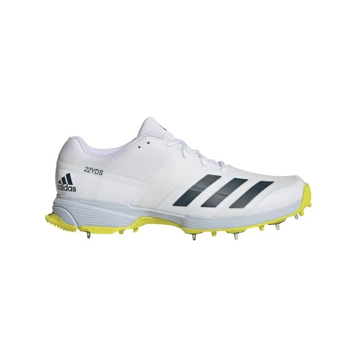 2023 Adidas 22YDS Full Spike II Cricket Shoes - Acid Yellow 4 2023 Adidas 22YDS Full Spike II Cricket Shoes - Acid Yellow - Image 4