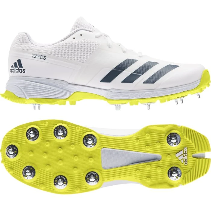 2023 Adidas 22YDS Full Spike II Cricket Shoes - Acid Yellow 9 2023 Adidas 22YDS Full Spike II Cricket Shoes - Acid Yellow - Image 9