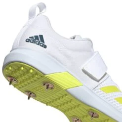 2023 Adidas Adipower Vector Cricket Shoes - Acid Yellow -Cricket Sales Store h67585 ftw photo detail 1 white min 1