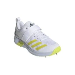 2023 Adidas Adipower Vector Cricket Shoes - Acid Yellow