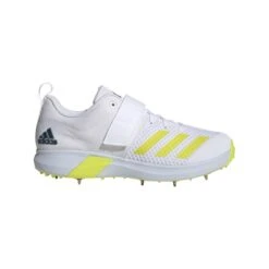 2023 Adidas Adipower Vector Cricket Shoes - Acid Yellow -Cricket Sales Store h67585 ftw photo side lateral center white min 1
