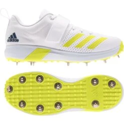 2023 Adidas Adipower Vector Cricket Shoes - Acid Yellow -Cricket Sales Store h67585 ftw photo standard white min 1