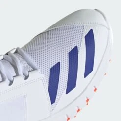 2024 Adidas Howzat Spike 20 Cricket Shoes - White/Blue/Red -Cricket Sales Store howzat spike 20 shoes white ig6753 42 detail