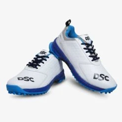 2023 DSC JAFFA JUNIOR RUBBER CRICKET SHOES - BLUE