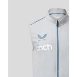Castore ECB England Training Gilet -Cricket Sales Store tm1361 pearl blue 4
